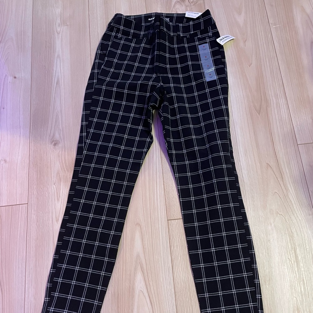GAP Plaid Long Pixie Pants